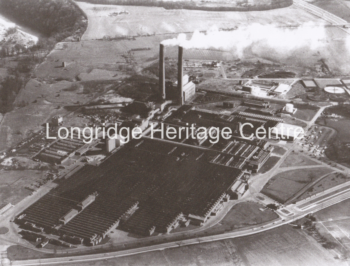 536 - Courtaulds  Red Scar factory - Aerial - Unknown